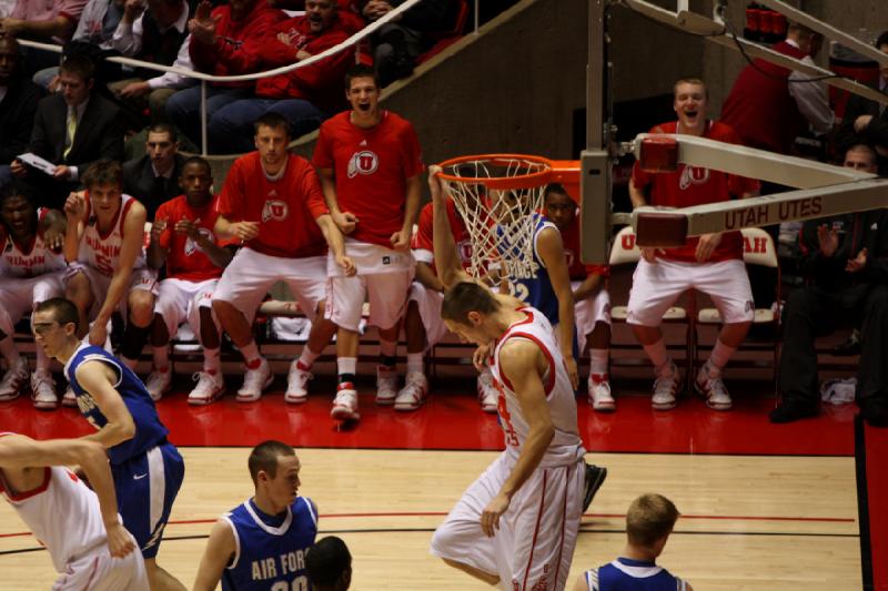2010-01-23 17:23:30 ** Air Force, Basketball, Kim Tillie, Men's Basketball, Utah Utes ** 