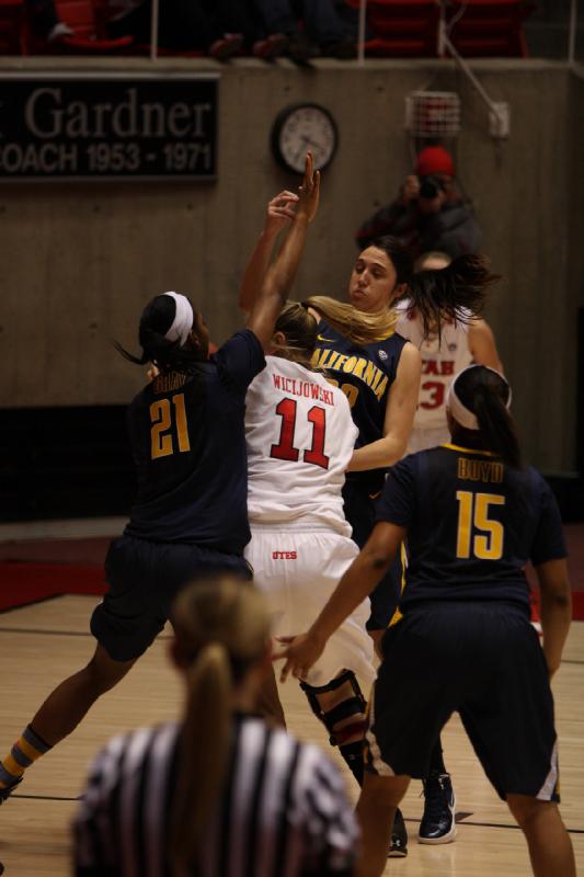 2012-01-15 15:34:49 ** Basketball, Damenbasketball, Kalifornien, Rachel Messer, Taryn Wicijowski, Utah Utes ** 