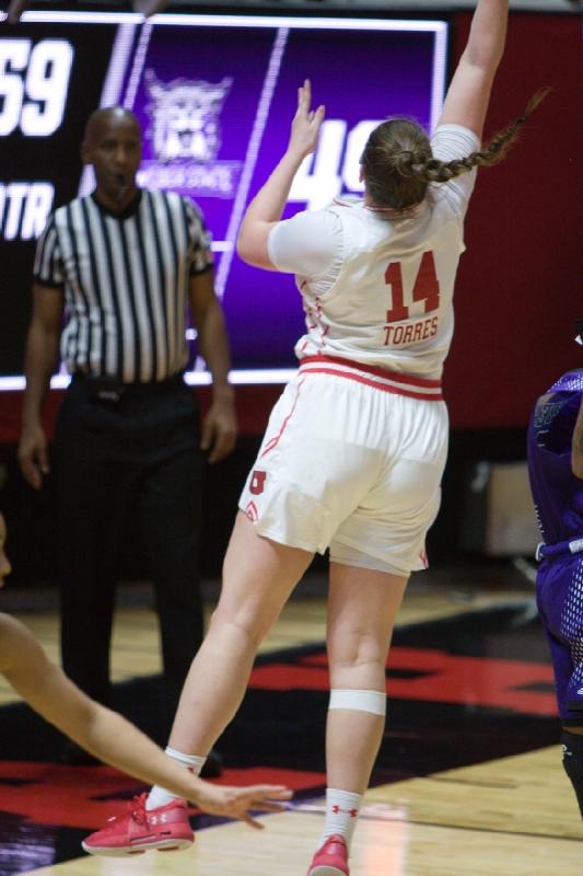 2018-12-15 15:40:25 ** Andrea Torres, Basketball, Utah Utes, Weber State, Women's Basketball ** 