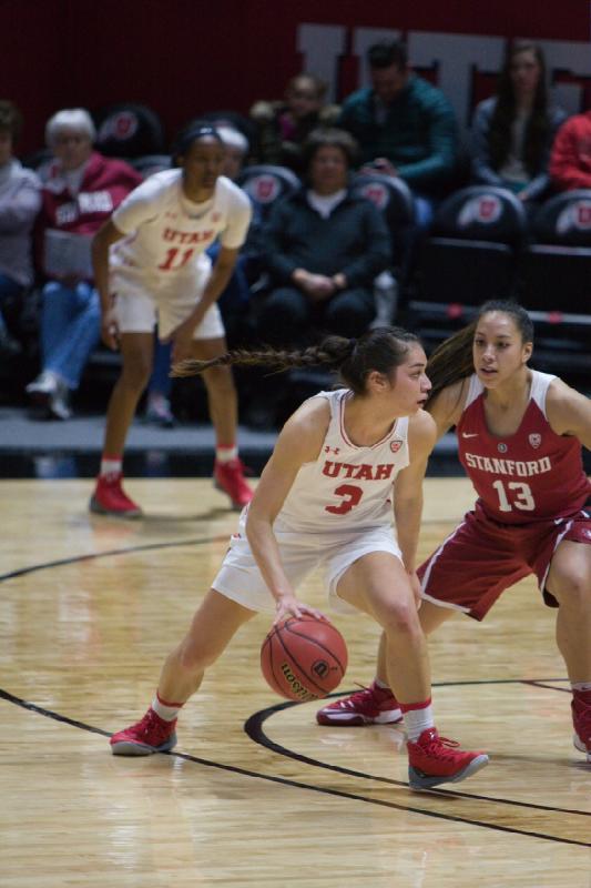 2017-01-13 18:14:15 ** Basketball, Damenbasketball, Erika Bean, Malia Nawahine, Stanford, Utah Utes ** 