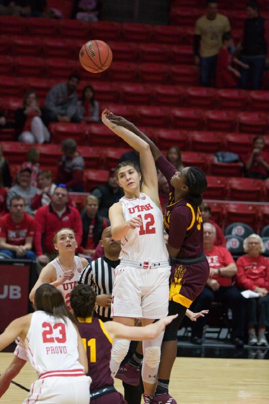 2017-12-31 12:00:21 ** Arizona State, Basketball, Daneesha Provo, Emily Potter, Tilar Clark, Utah Utes, Women's Basketball ** 