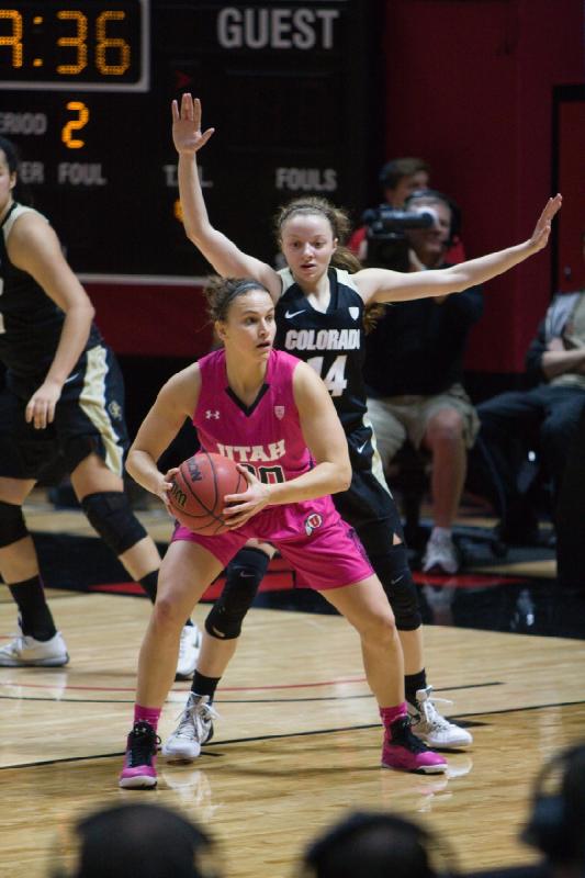 2016-02-04 18:23:06 ** Basketball, Colorado, Damenbasketball, Katie Kuklok, Utah Utes ** 