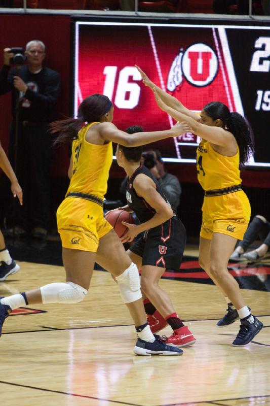 2019-01-25 19:18:01 ** Basketball, Cal, Damenbasketball, Kiana Moore, Utah Utes ** 