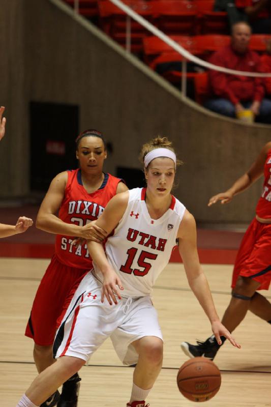 2011-11-05 18:20:57 ** Basketball, Dixie State, Michelle Plouffe, Utah Utes, Women's Basketball ** 
