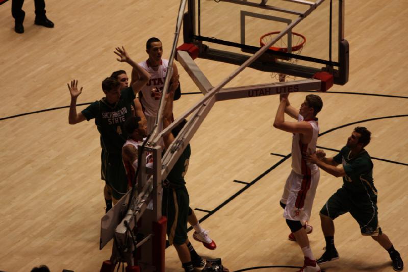 2012-11-16 20:17:43 ** Basketball, Herrenbasketball, Sacramento State, Utah Utes ** 