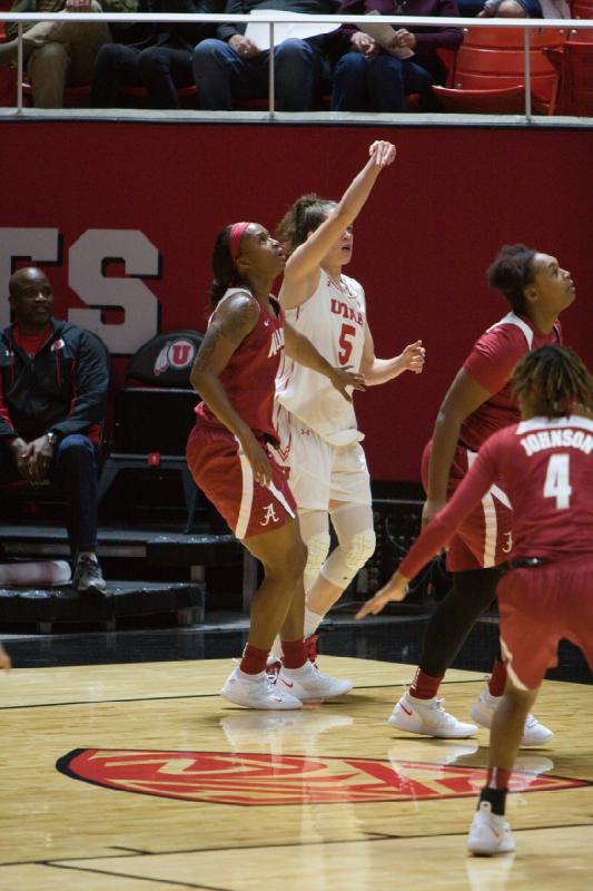 2018-11-13 19:23:22 ** Alabama, Basketball, Damenbasketball, Megan Huff, Utah Utes ** 