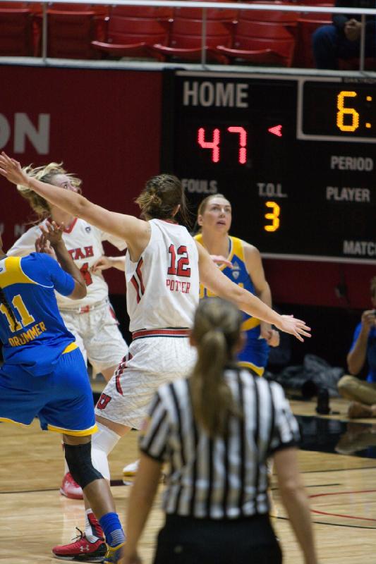 2016-01-31 15:08:39 ** Basketball, Emily Potter, Paige Crozon, UCLA, Utah Utes, Women's Basketball ** 