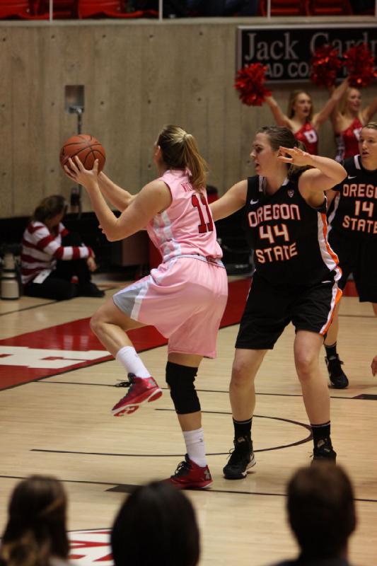 2013-02-10 14:34:22 ** Basketball, Damenbasketball, Oregon State, Taryn Wicijowski, Utah Utes ** 