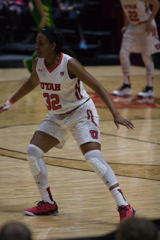2016-01-24 14:59:28 ** Basketball, Damenbasketball, Oregon, Tanaeya Boclair, Utah Utes ** 