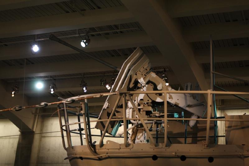 2014-03-11 09:39:59 ** Chicago, Illinois, Museum of Science and Industry, Typ IX, U 505, U-Boote ** Die 37mm Flak.