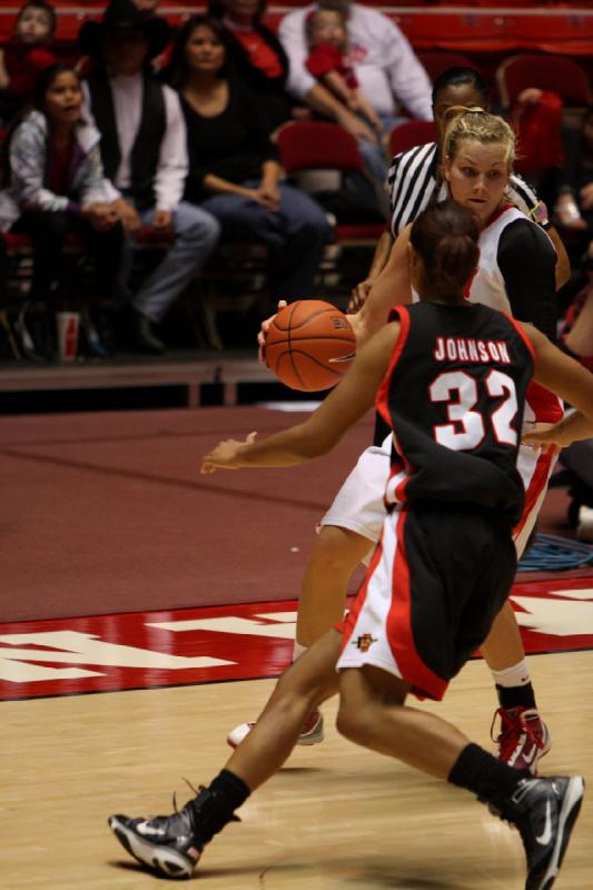 2010-02-21 15:43:02 ** Basketball, SDSU, Taryn Wicijowski, Utah Utes, Women's Basketball ** 