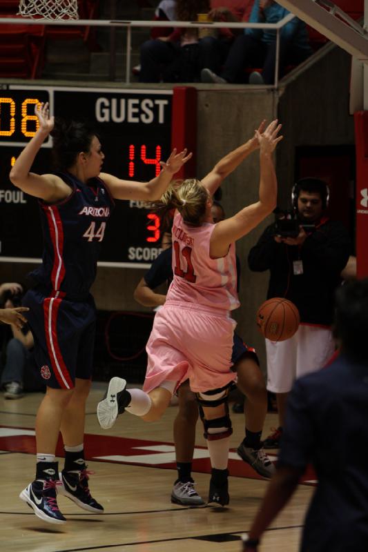 2012-02-11 14:17:05 ** Arizona, Basketball, Damenbasketball, Taryn Wicijowski, Utah Utes ** 